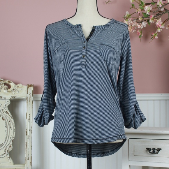 nine 1 eight Tops - Nine 1 Eight Knit Shirt Size L